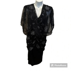 Diamond’s Run Designed by Wayne diamond Vintage dropped dress